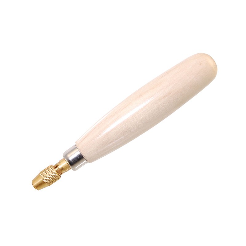 Ручка для корневерток деревянная цанговая