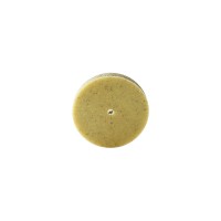 Резинка пемзовая EVE PUMICE R22Pm, желто-зеленая (средняя), диск, 22х3мм