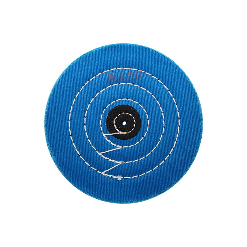 Круг муслиновый синий Ø152мм, 50 слоёв