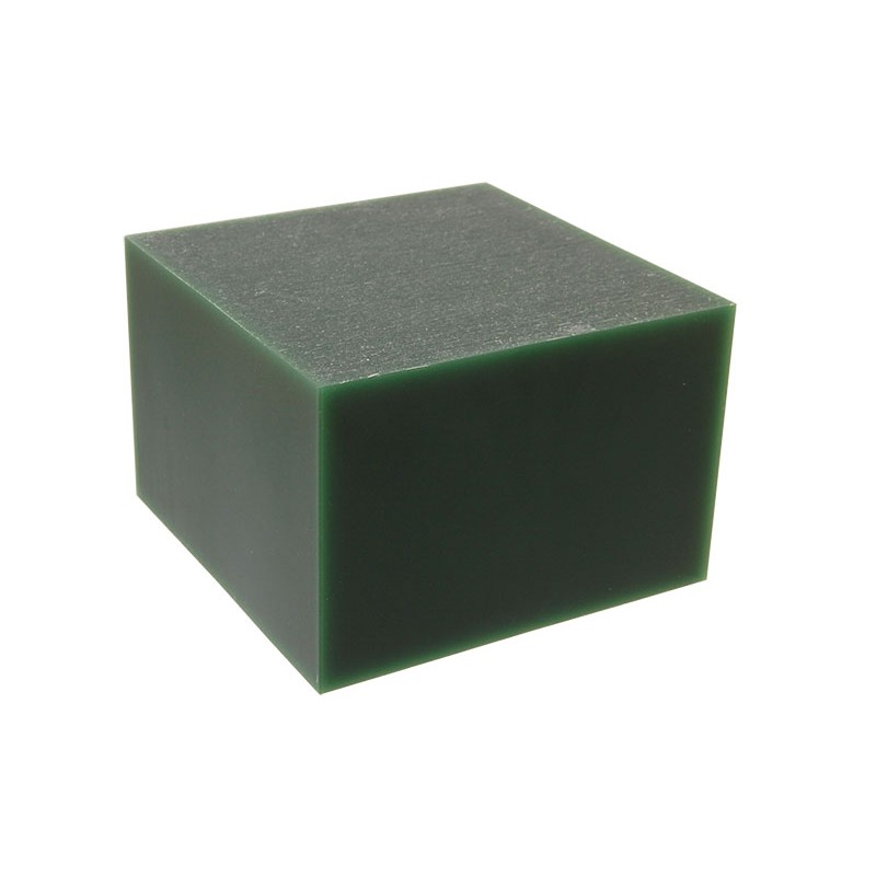 Воск модельный "Зеленый" (ручная и мех. обработка), брусок 88х88х59мм