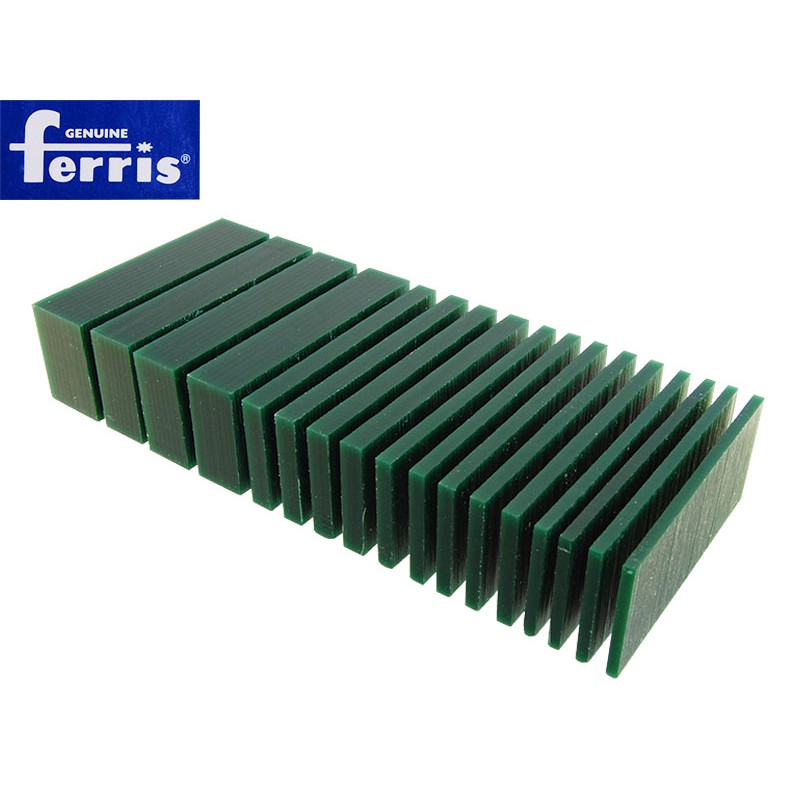 Воск модельный FERRIS, плитка 92х38мм, зеленый