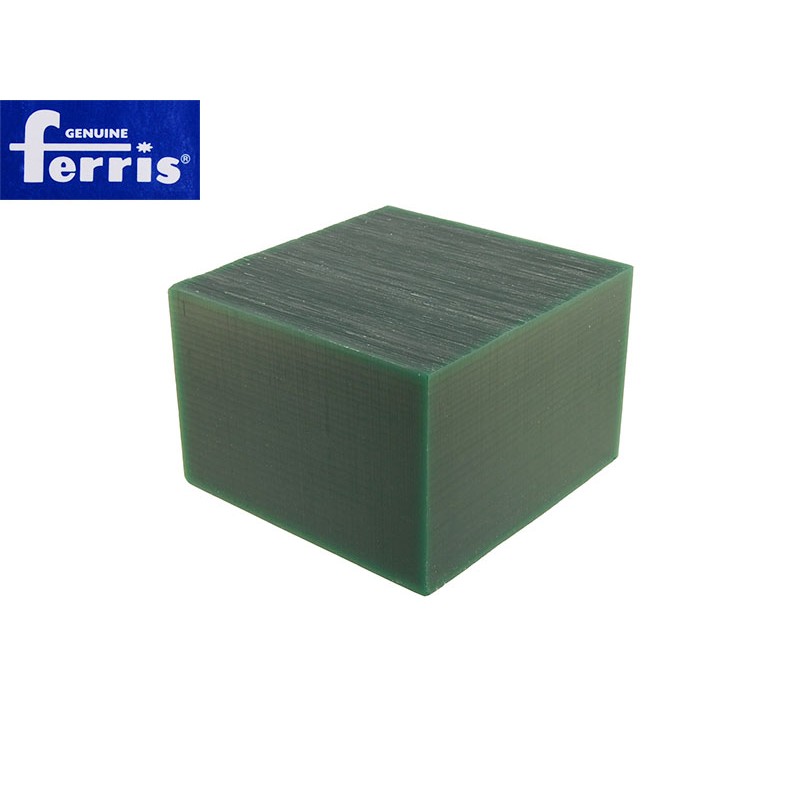 Воск модельный FERRIS, брусок 90х90х60мм, зеленый 
