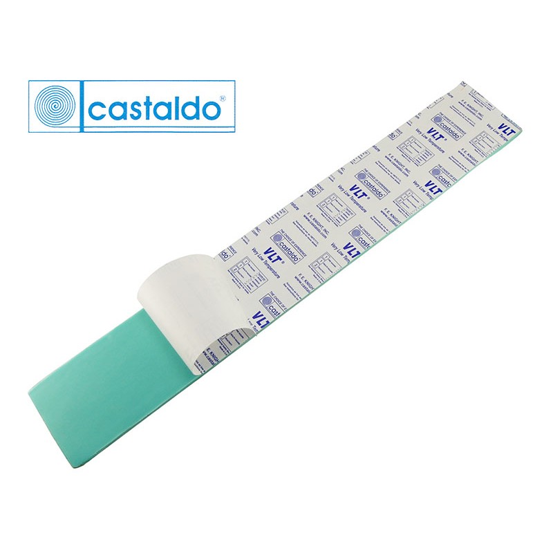 Резина силиконовая CASTALDO VLT, низкотемпературная, лист 455х73х6мм
