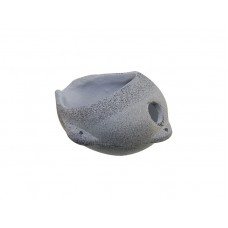 Тигель керамический полузакрытый с проушинами №1, Ø37мм, h-28мм