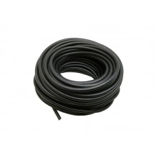 Шнур каучуковый круглый черный, Ø3мм, 1 метр