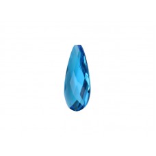 Фианит голубой, бриолет, 7х5мм