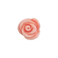 Коралл розовый, цветок, 9мм