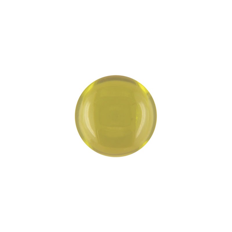 Фианит хризолитовый, круг кабошон, 6,0мм