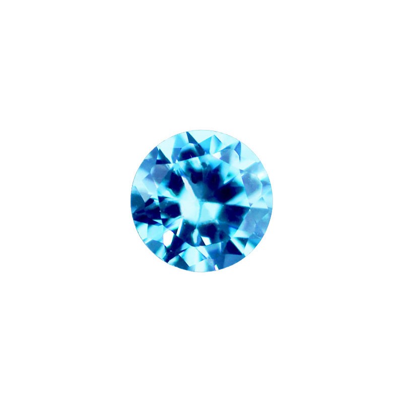 Нанокристалл голубой, круг, 3,0мм