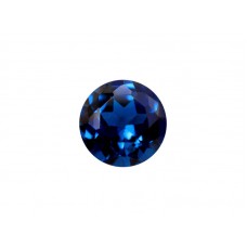 Нанокристалл синий, круг, 15мм