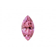 Фианит розовый, маркиз, 4х2мм