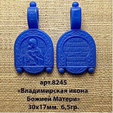 Восковка РП8245 образок "Владимирская икона Божией Матери"
