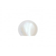 Жемчуг культивированный белый, шарик уплощенный, 10,0-10,5мм