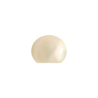 Жемчуг культивированный золотистый, шарик уплощенный, 7,0-7,5мм