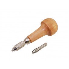 Цанга на деревянной грибовидной ручке на 2 размера