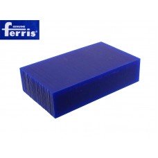 Воск модельный FERRIS, брусок 90х150х37мм, синий