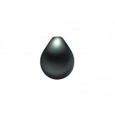 Жемчуг культивированный черный, капля, 8х6мм