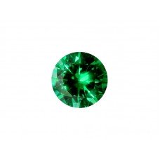 Фианит зеленый, круг, 0,8мм