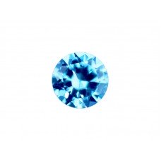 Нанокристалл голубой, круг, 15мм