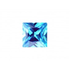 Нанокристалл голубой, квадрат, 6х6мм