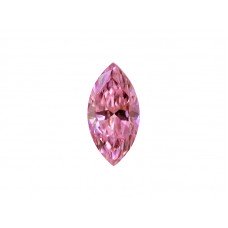 Фианит розовый, маркиз, 12х6мм