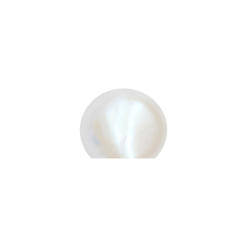 Жемчуг культивированный белый, шарик уплощенный, 13,0мм