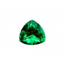 Фианит зеленый, триллион, 12х12мм